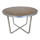 Vintage coffee table - My Home Bas van Pelt (chrome and wood) 1930s