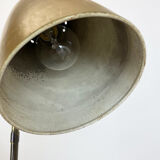 Lampe de table kalmar style hollywood regency brass table light, autriche, années 1950