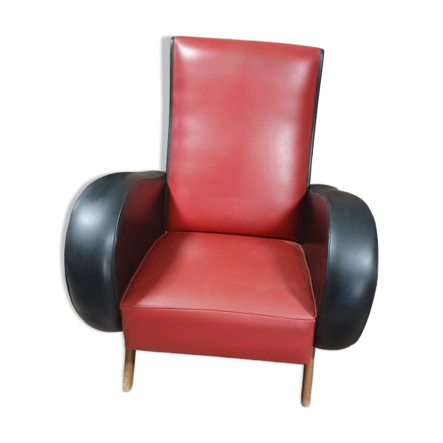 Fauteuil  an 60 Skaï