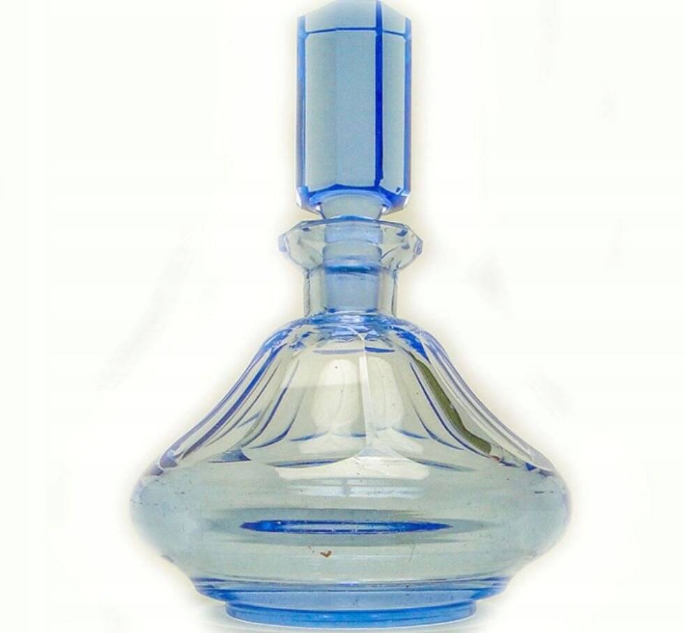 Art Deco carafe from Moser, Czechoslovakia, 1930s