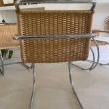 Set of 4 MR 20 Mies Van der Rohe armchairs