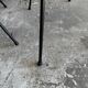 Set of 2 Black Leatherette Lounge Chairs Model 301 by W.h. Gispen — Metal Base, 1950s