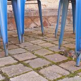 4 industrial chairs from the 50s, Multipl's brand, by Joseph Mathieu