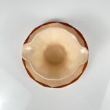 Digoin - Sarreguemines sauce boat, rose pattern, first half of the 20th century.