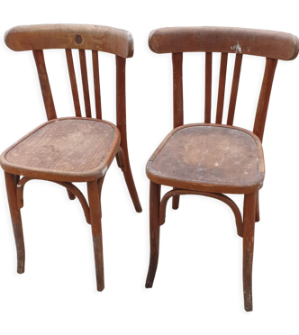 Chaises de bistrot Baumann 1925/40