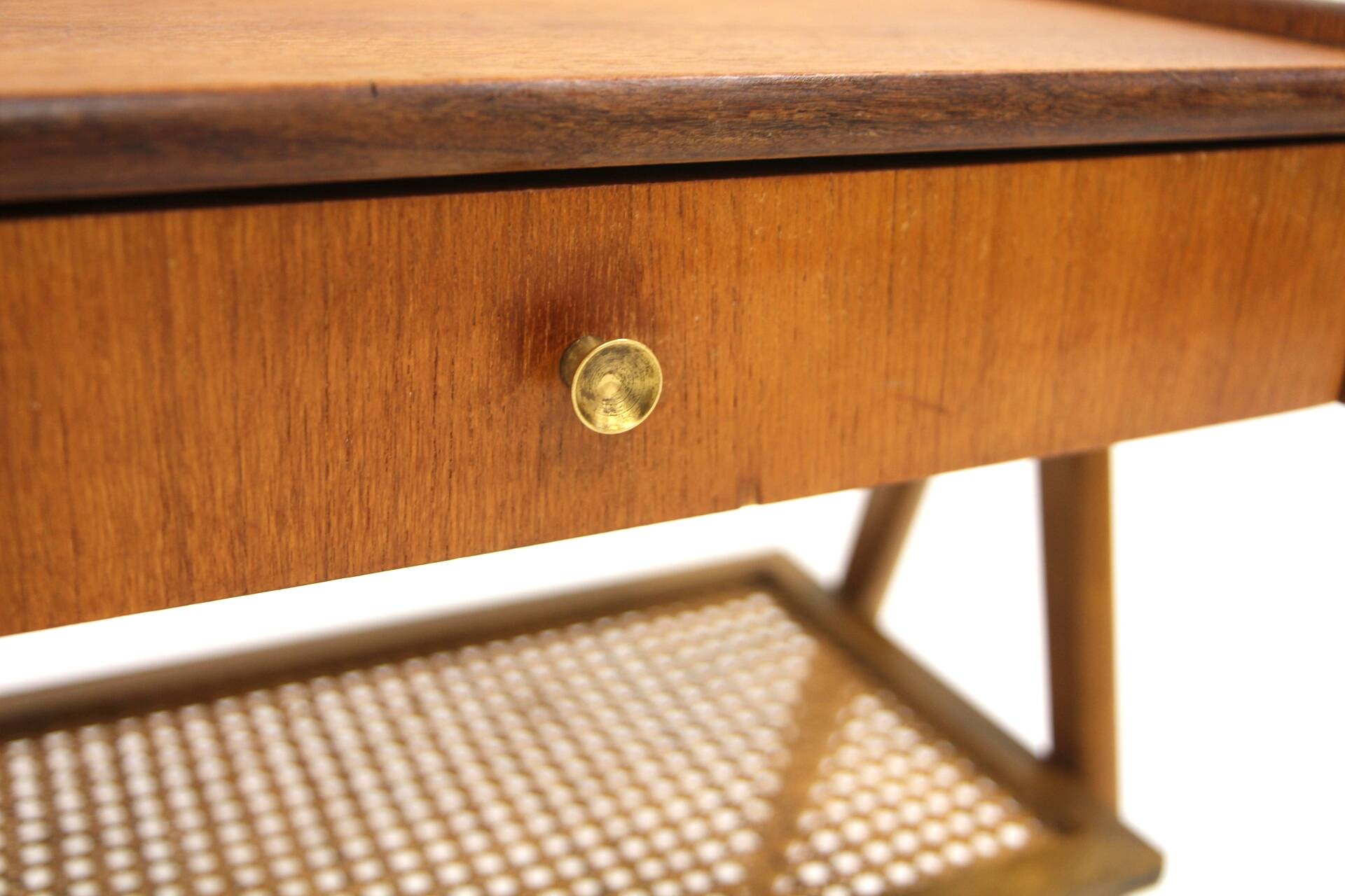 Set of 2 Scandinavian teak bedside tables, Sweden, 1960