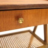 Set of 2 Scandinavian teak bedside tables, Sweden, 1960