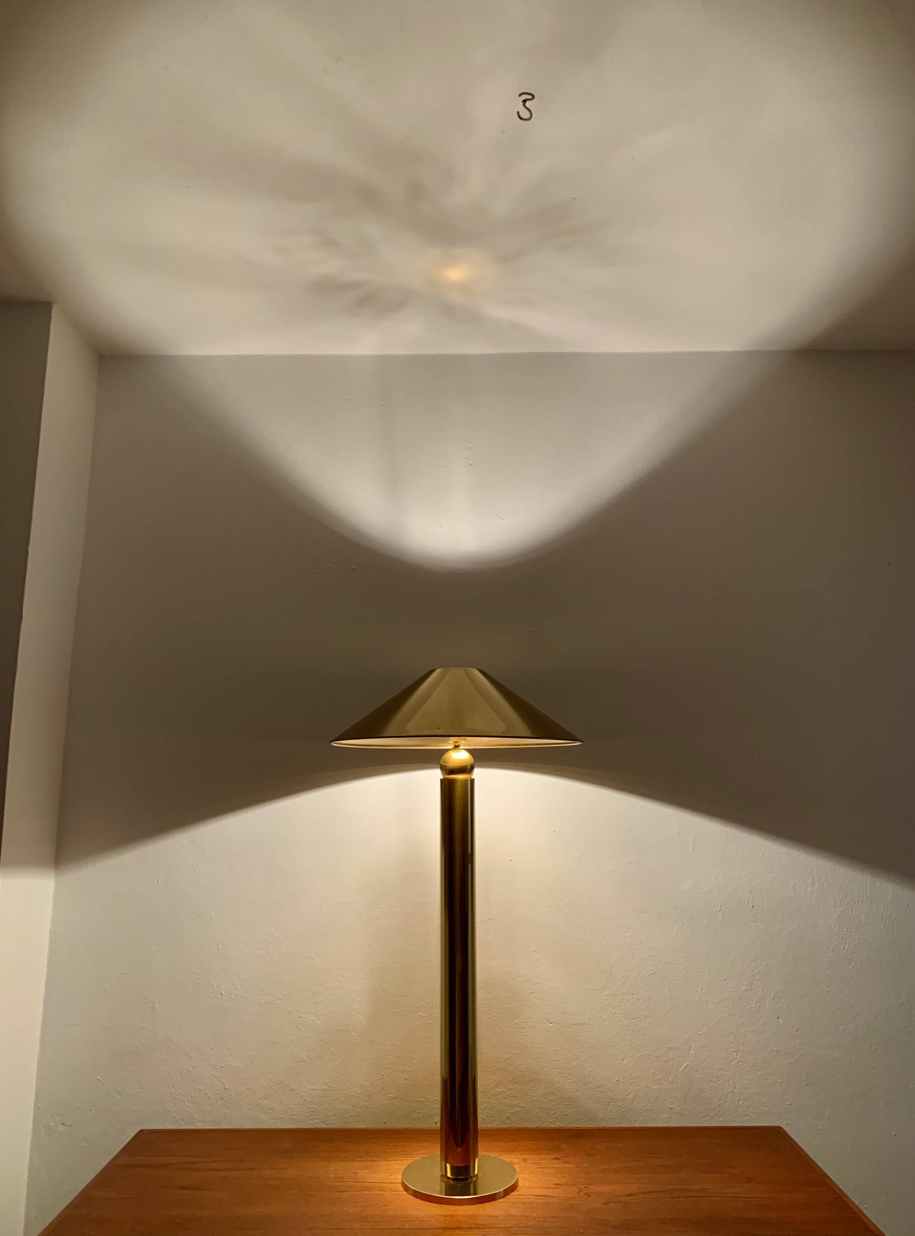 Brass Floor Lamp by Florian Schulz