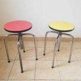 Set of two formica stools