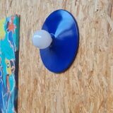 Mid century metal ball wall lamp