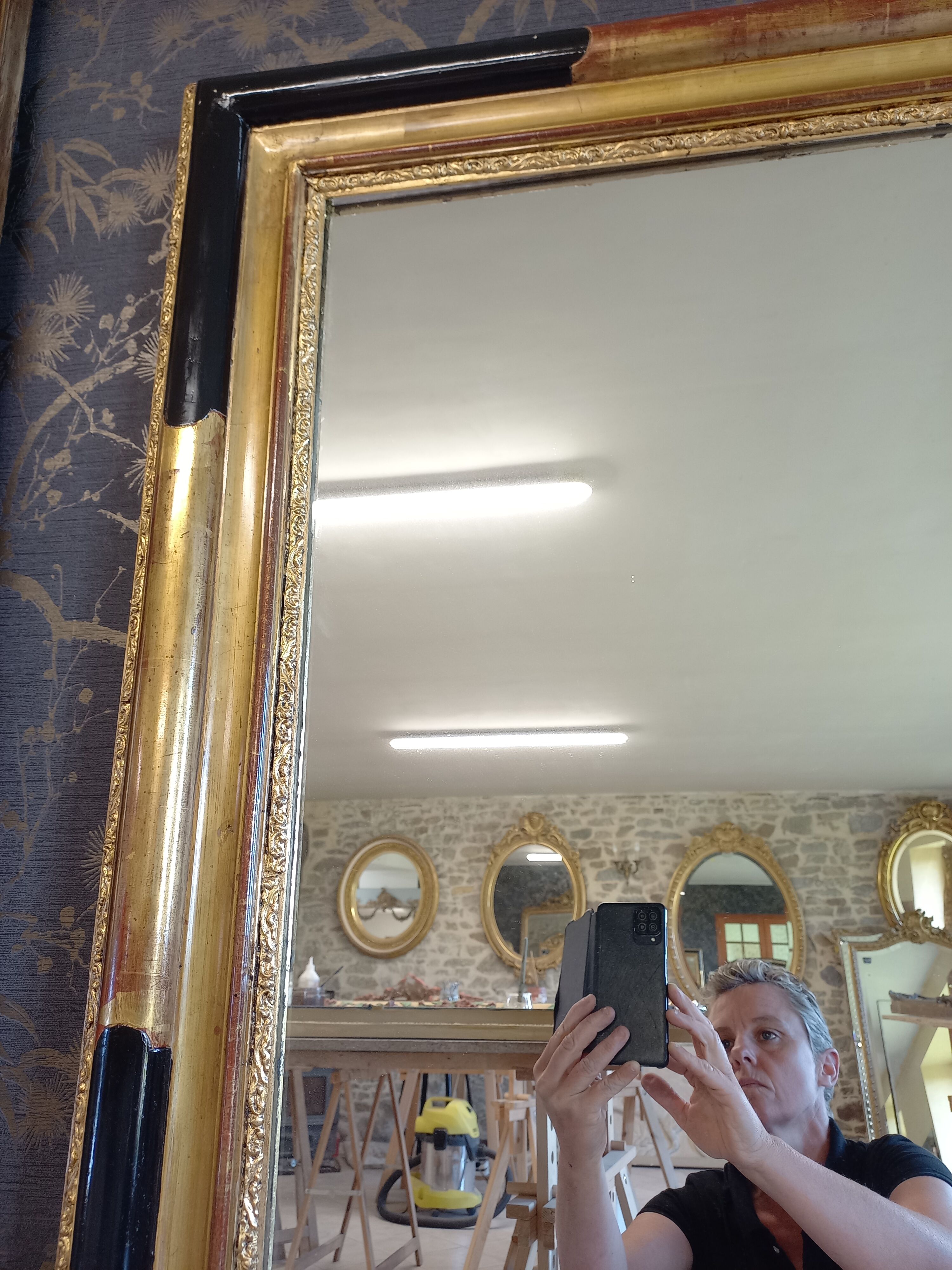 Mirror period Louis Philippe 151 x 110