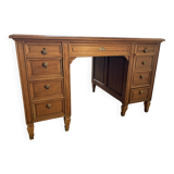 Restored vintage wooden desk
