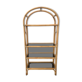 Rattan bookcase