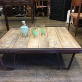 Industrial coffee table