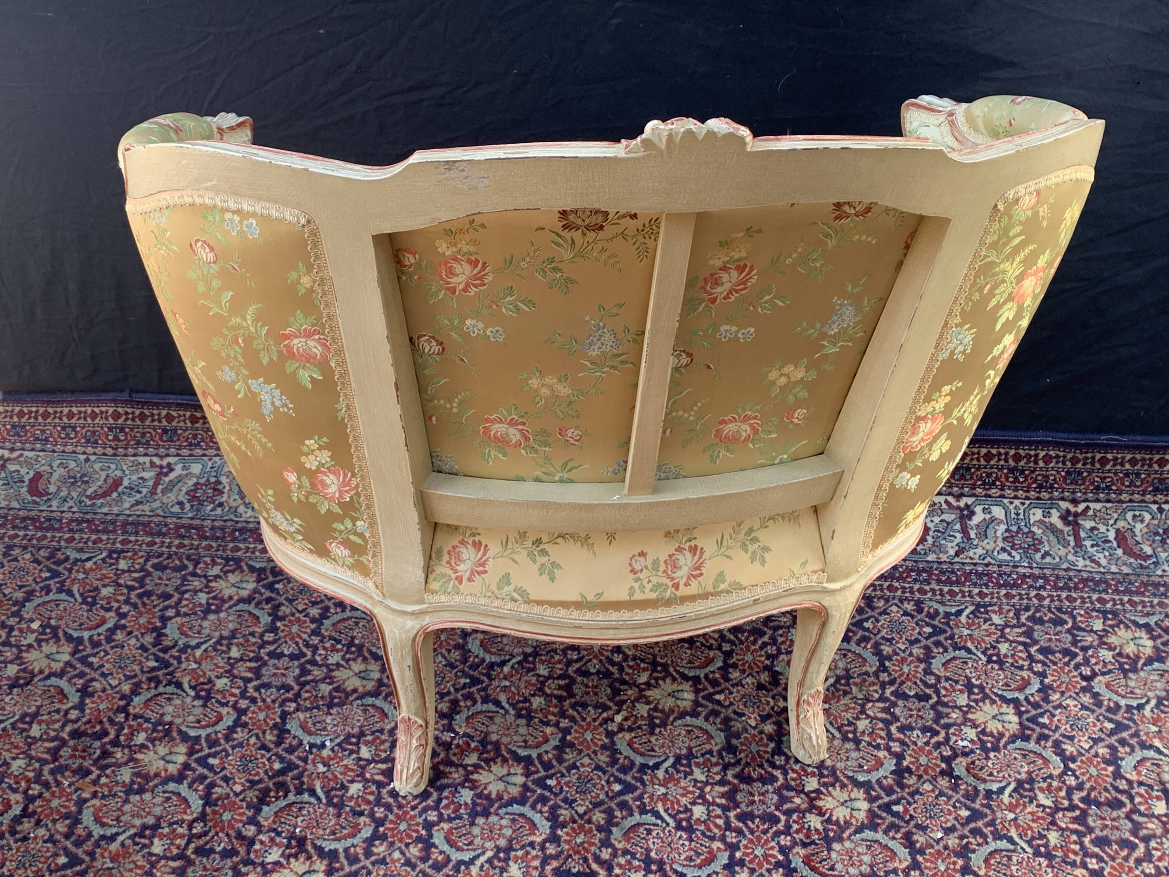 Louis XV-style laqué wooden marquee