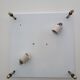 Important Murano slab wall light 39cm by Mazzega 1970s