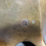 Bronze vase signed