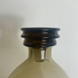 Art Deco smoked glass carafe