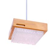 Eastern Bloc Brutalist Pendant Lamp, 1970s, Czechoslovakia