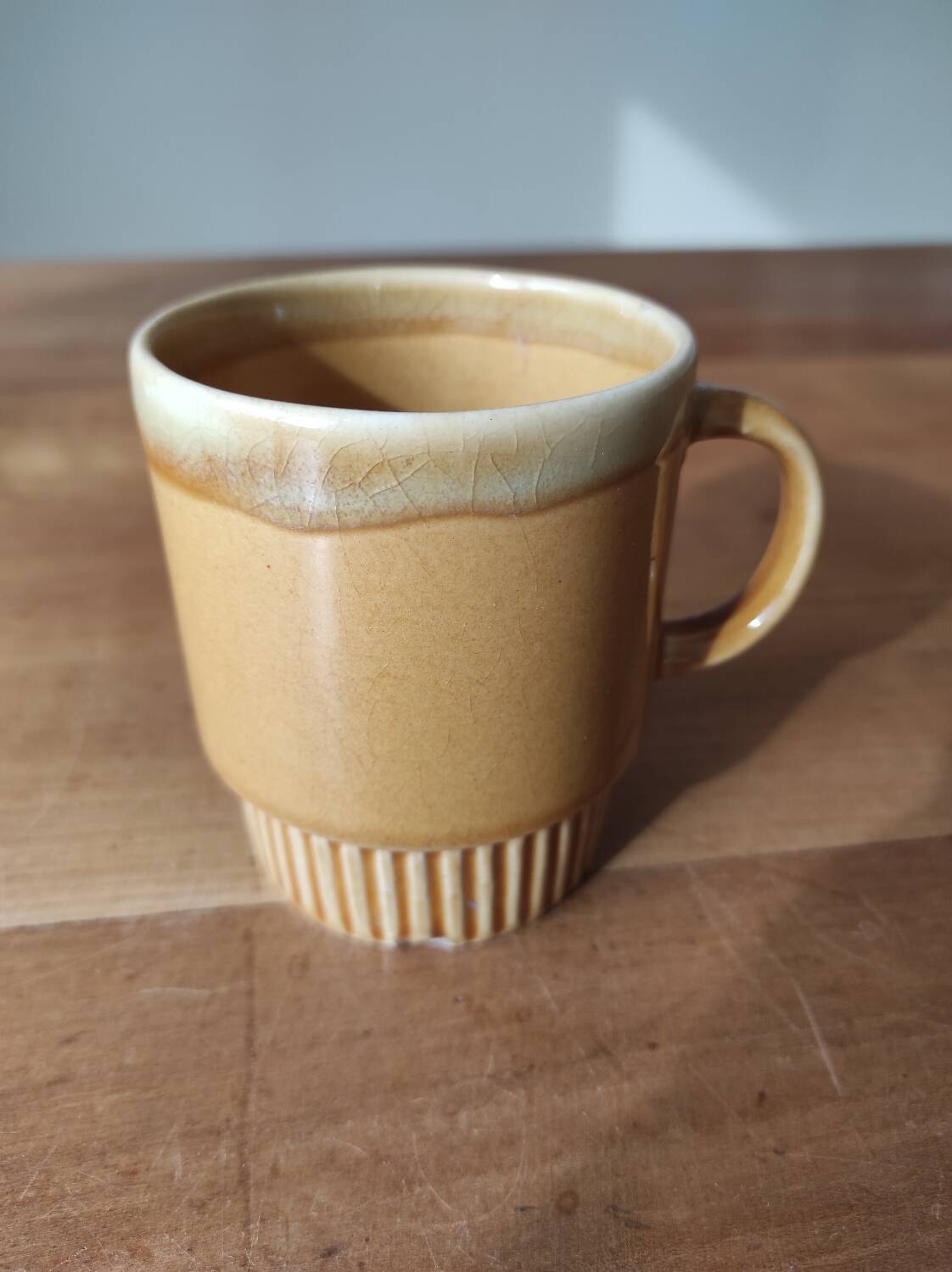 Ceramic mug made in China with Chinese characters