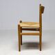CH36 dining chair, matched, in soap-treated oak by Hans J. Wegner for Carl Hansen.