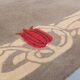 Vintage Limited Edition Italian rug 'Tulipano' from Voghi for Villa d'Este