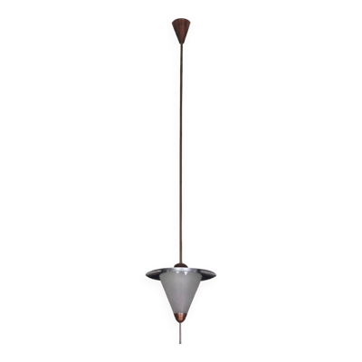 Lampes à suspension Giso par WH Gispen pour Gispen, années 1930   Très Grand Objet Unique