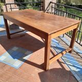 Large oak table circa 1940