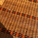 Rattan and wicker deck chair