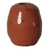 Vase terre cuite vernissée