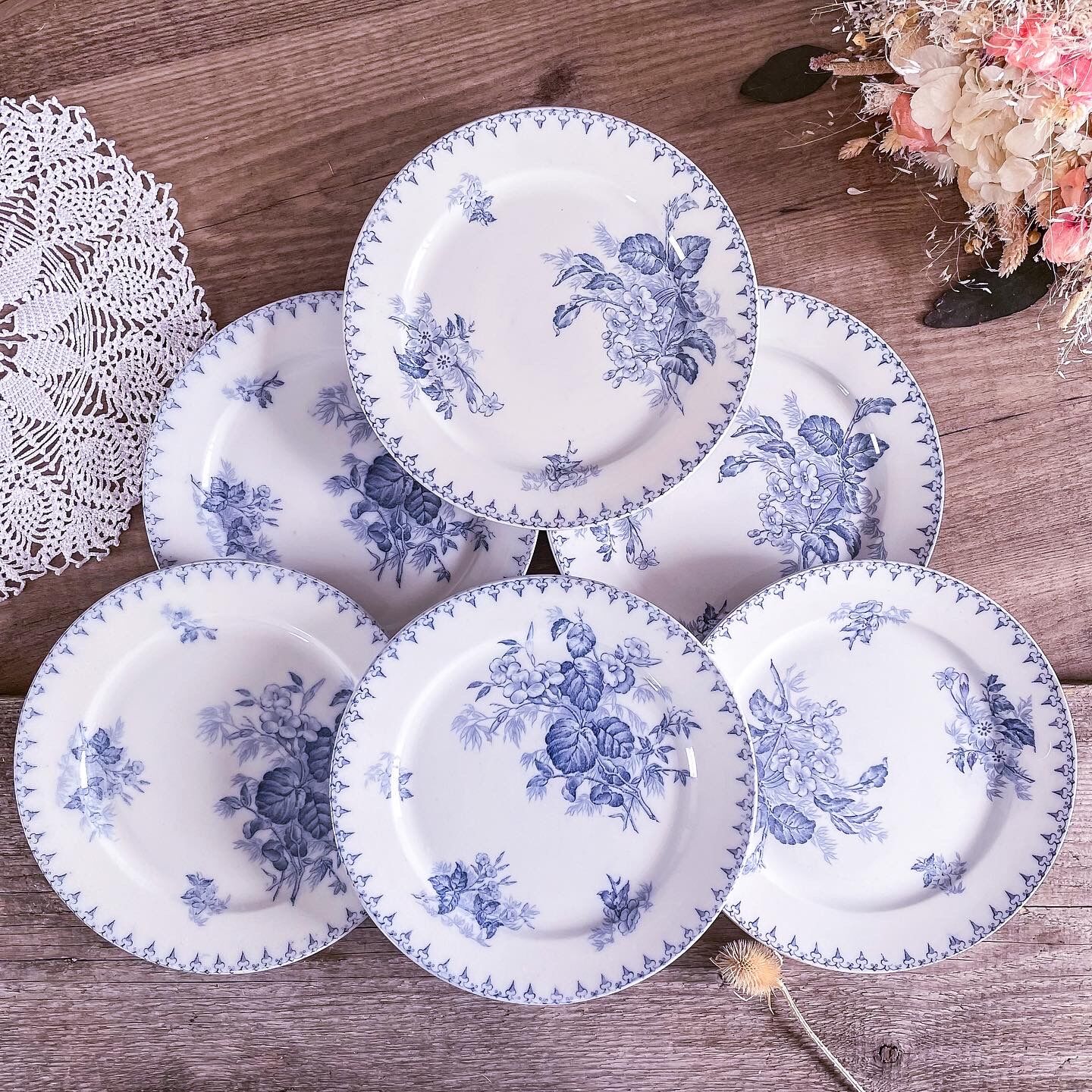 6 flat plates iron earth