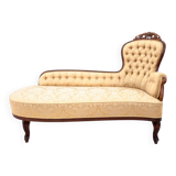 Chaise longue, France, circa 1890.