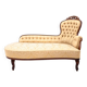 Chaise longue, France, vers 1890.