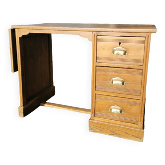 Oak administration desk