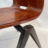 School chair brown