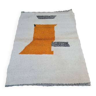 Handmade wool Berber rug 150 X 100 CM