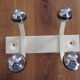 Pair of vintage coat racks