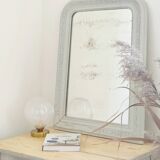 Mirror Louis Philippe gray patina