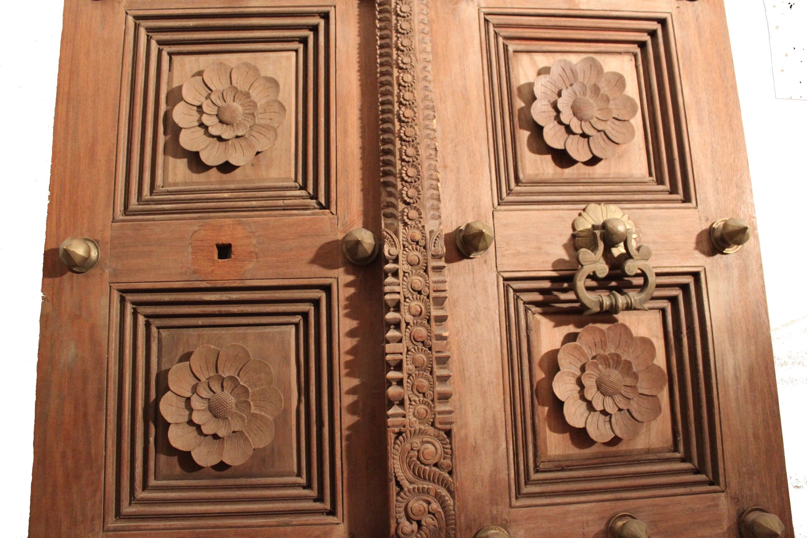 Old 2-swinging Indian gate