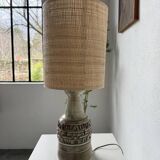 Lampe de table céramique par Marius Bessone