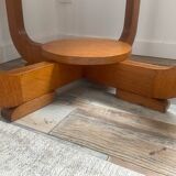 Art Deco oak coffee table from the 40s and 50s