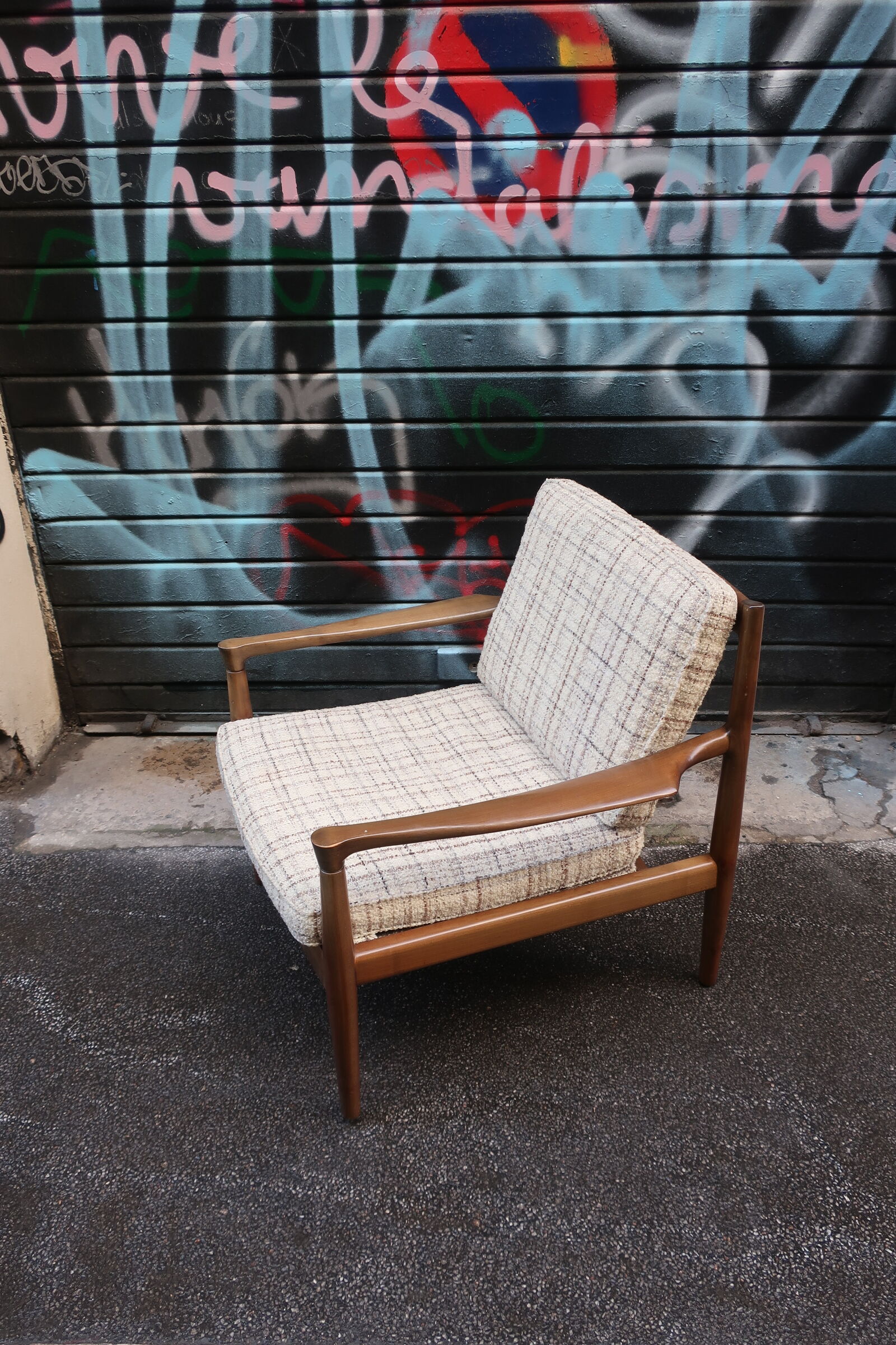 Scandinavian armchair from the 1960s