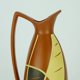 Vase sawa keramik 1950s organic shape and decor model 320-20