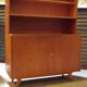 High buffet Biblitheque compass feet U 450 by Jiri Jiroutek for Interier Praha 1960