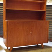 High buffet Biblitheque compass feet U 450 by Jiri Jiroutek for Interier Praha 1960