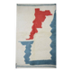 Tapis azilal traditionnel en laine fait main