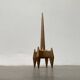 Brutalist sculpture at Pointe Lourde from the Mid-Century, 1960s