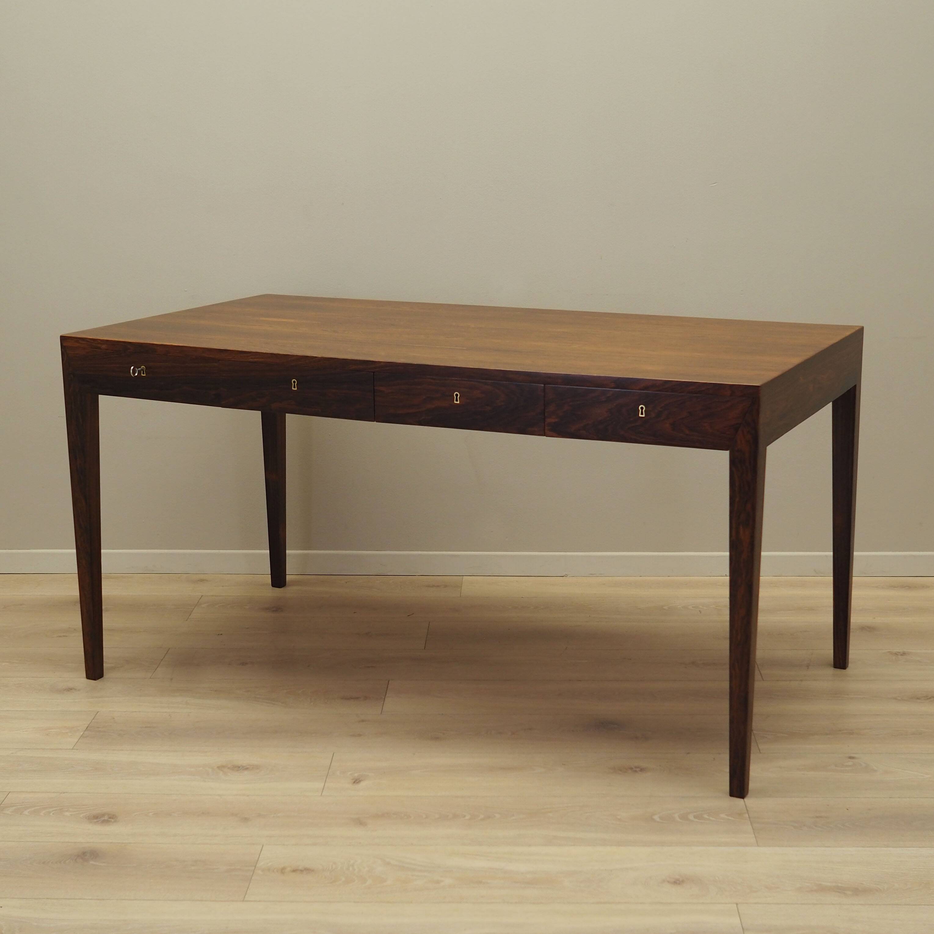 Rosewood desk, Danish design, 1960s, designer: Severin Hansen, production: