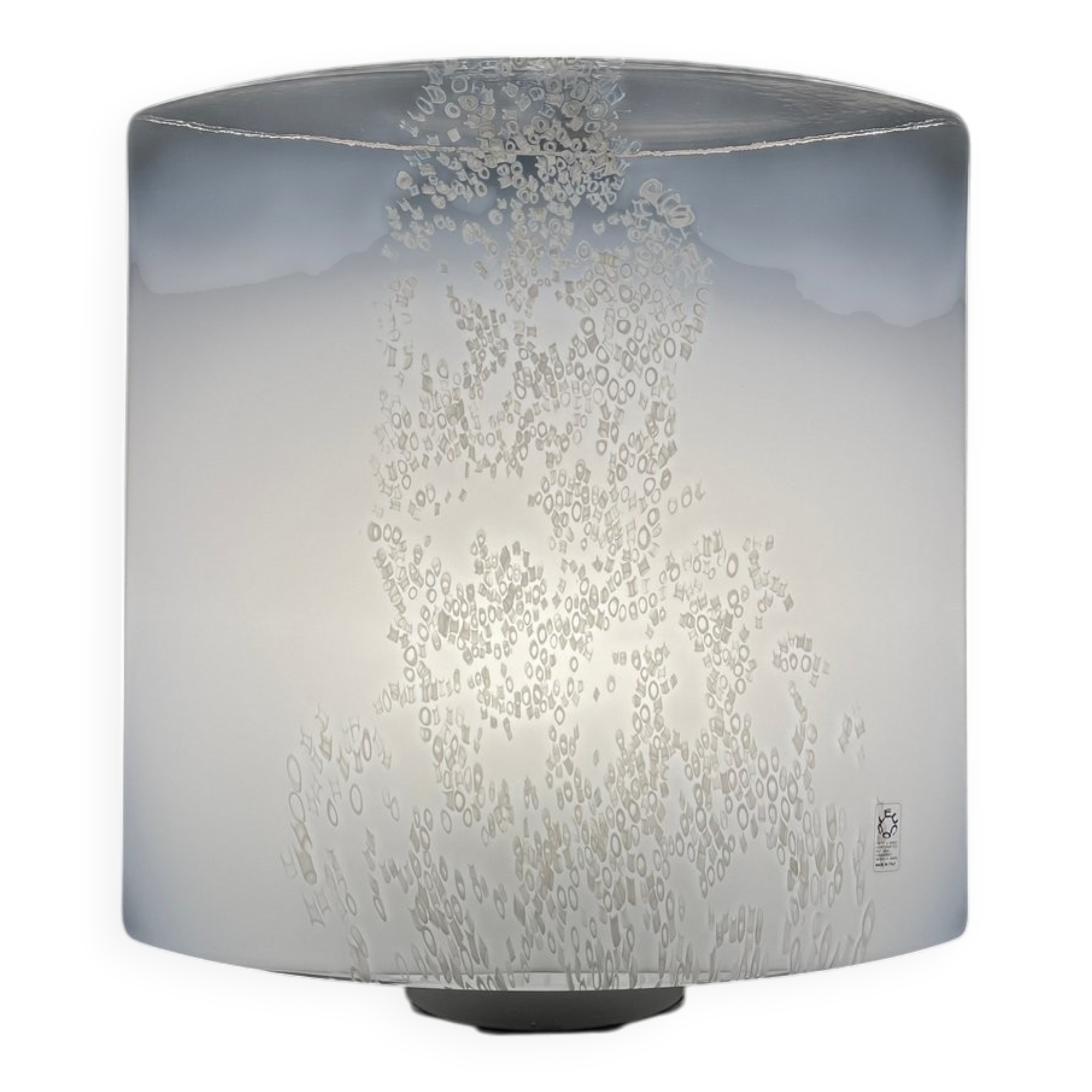 Idra table lamp in Murano glass by Rosanna Toso for Leucos, Italy, 1980s