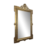 Grand miroir ancien doré